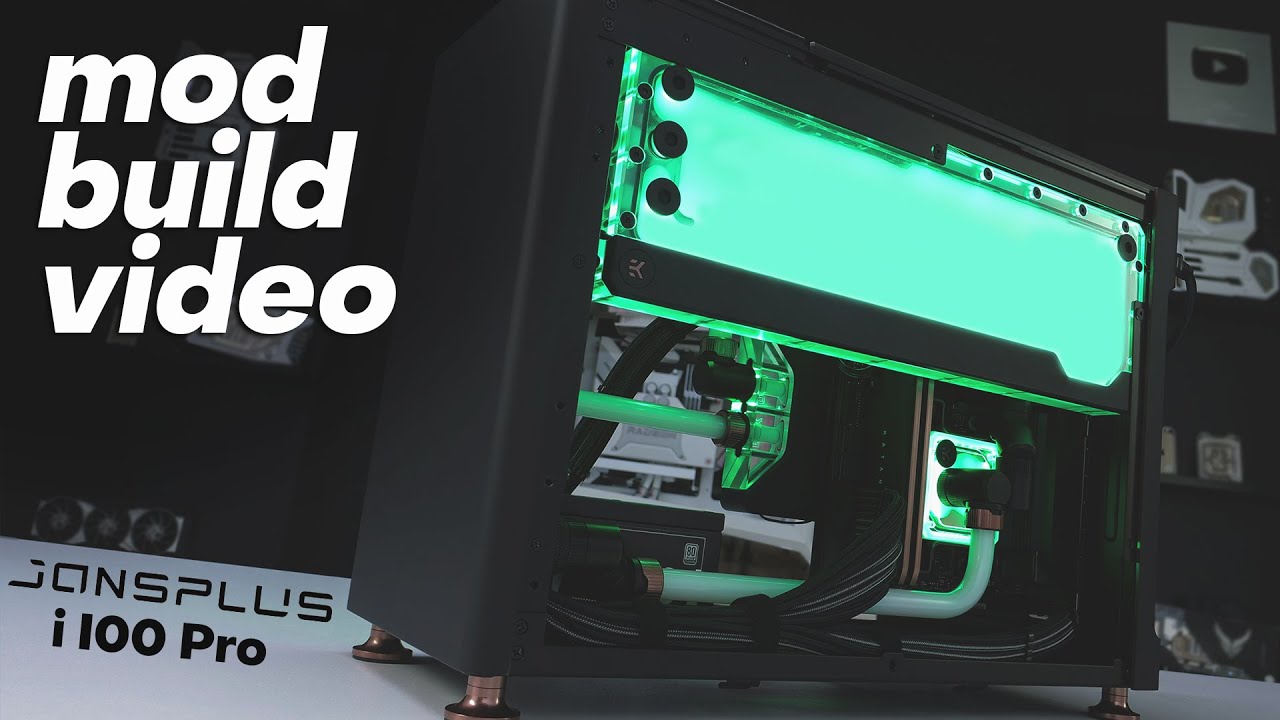 Jonsplus i100 Pro, BIG ITX — видео сборки мода + температуры