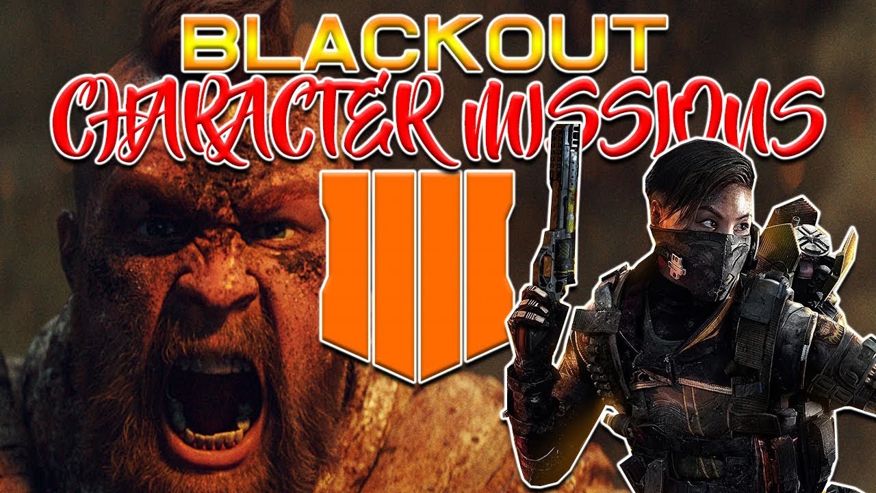 COD BLACKOUT - ALL CHARACTER MISSIONS