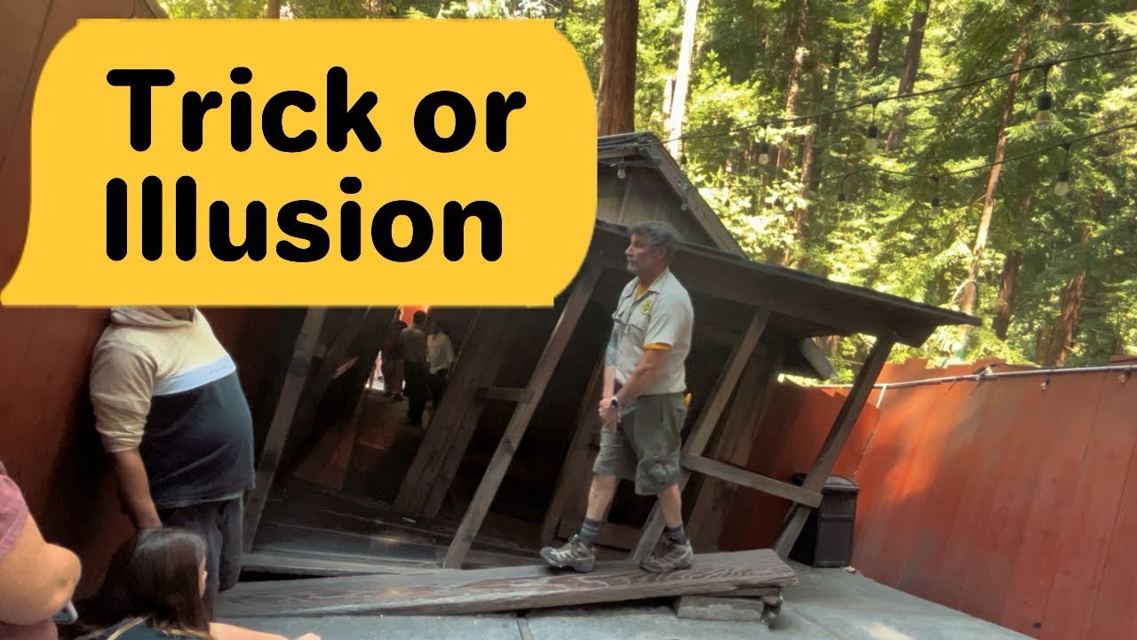 Mystery Spot Illusion Explained
