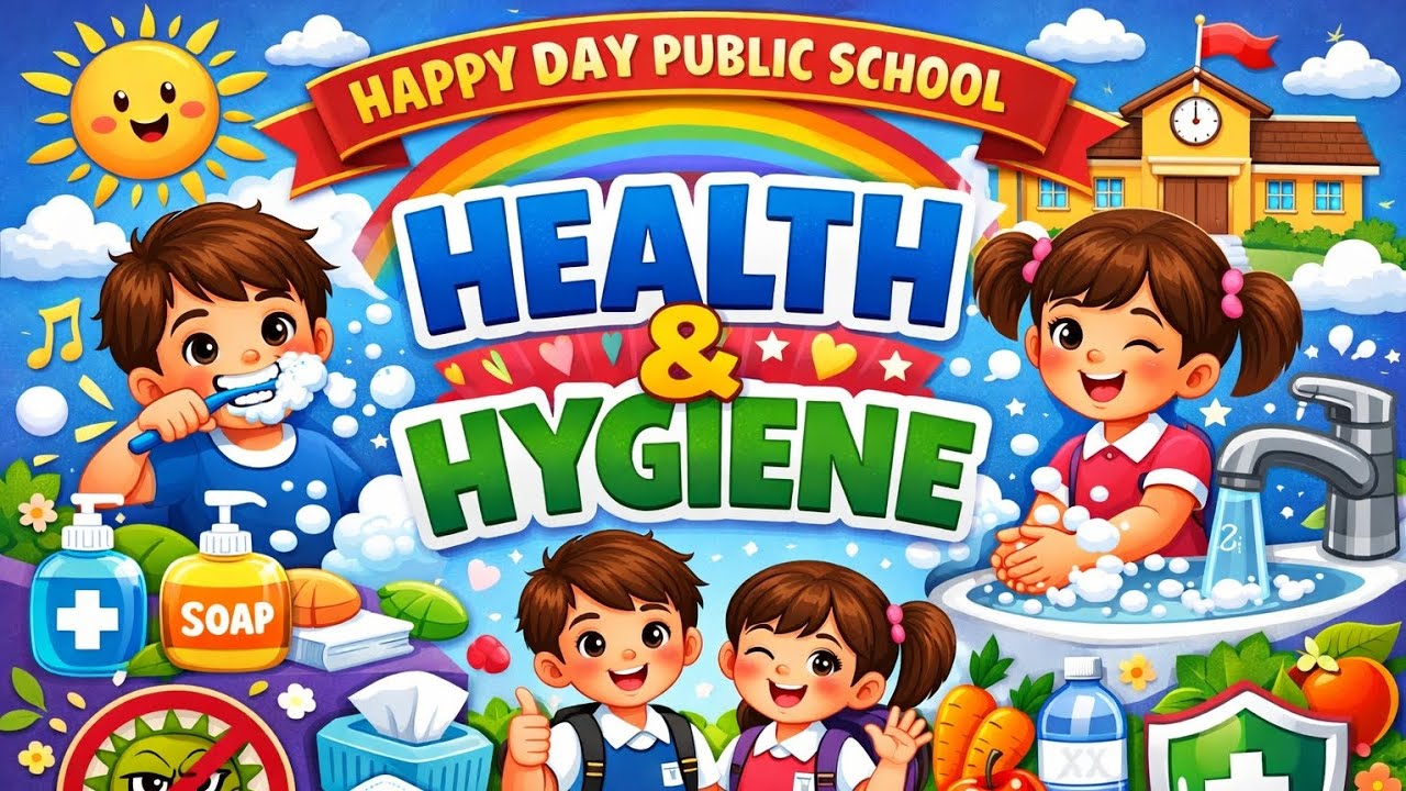 Happy Day Public School | Health & Hygiene #viral #trending 