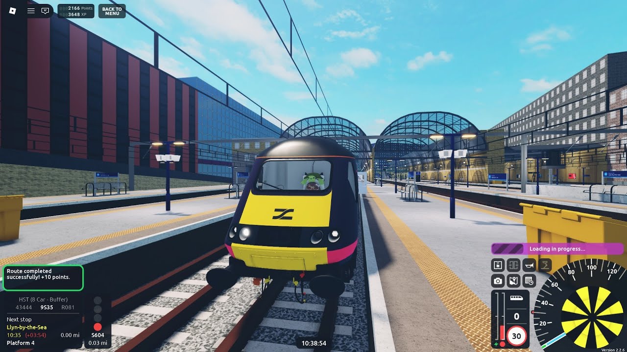 (Full Speed & Perfect Stopping)[Roblox SCR]HST@Express Rt.R081 (Llyn By the Sea ➡️ Stepford Central)