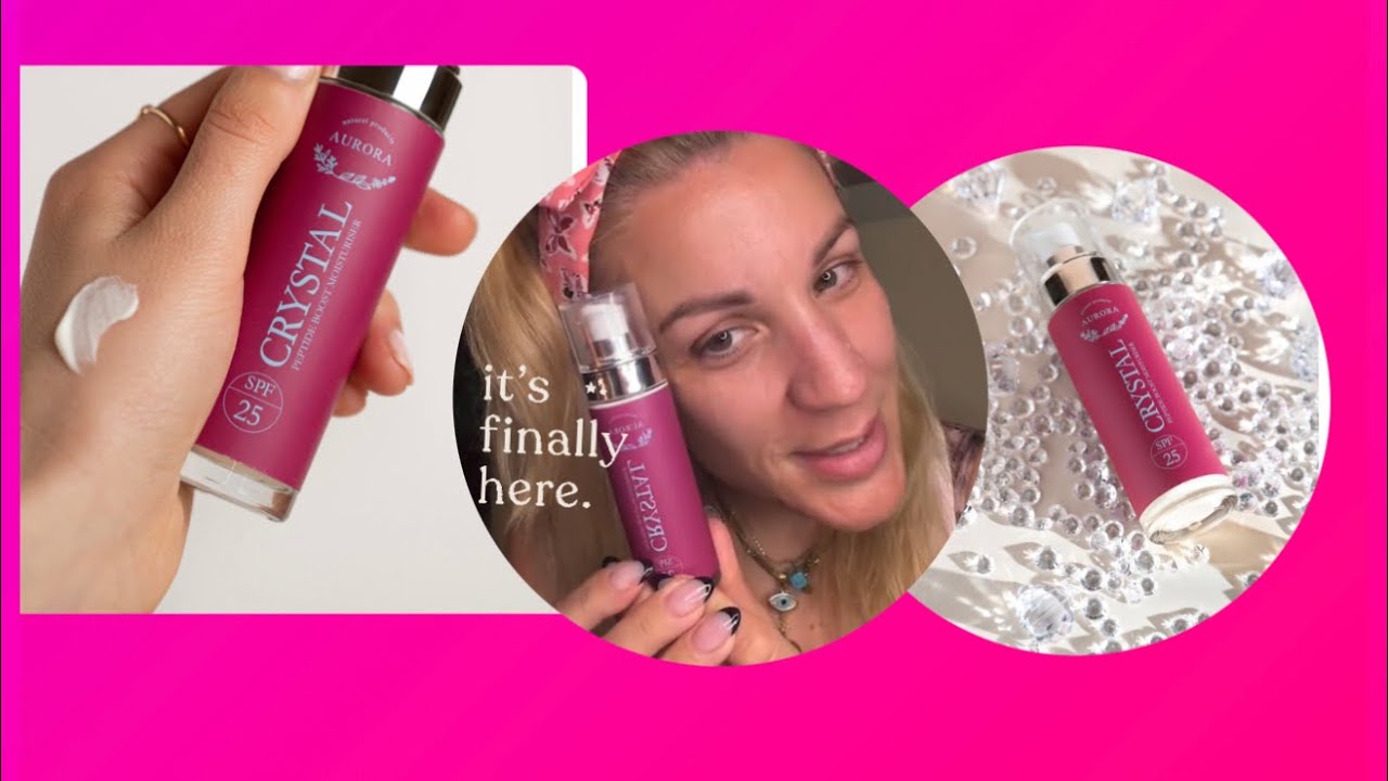 CRYSTAL PEPTIDE BOOST // SPF 25 ΑΠΟ AURORA 💎 Ηρθεεε 💎 και τα λέμε όλα!