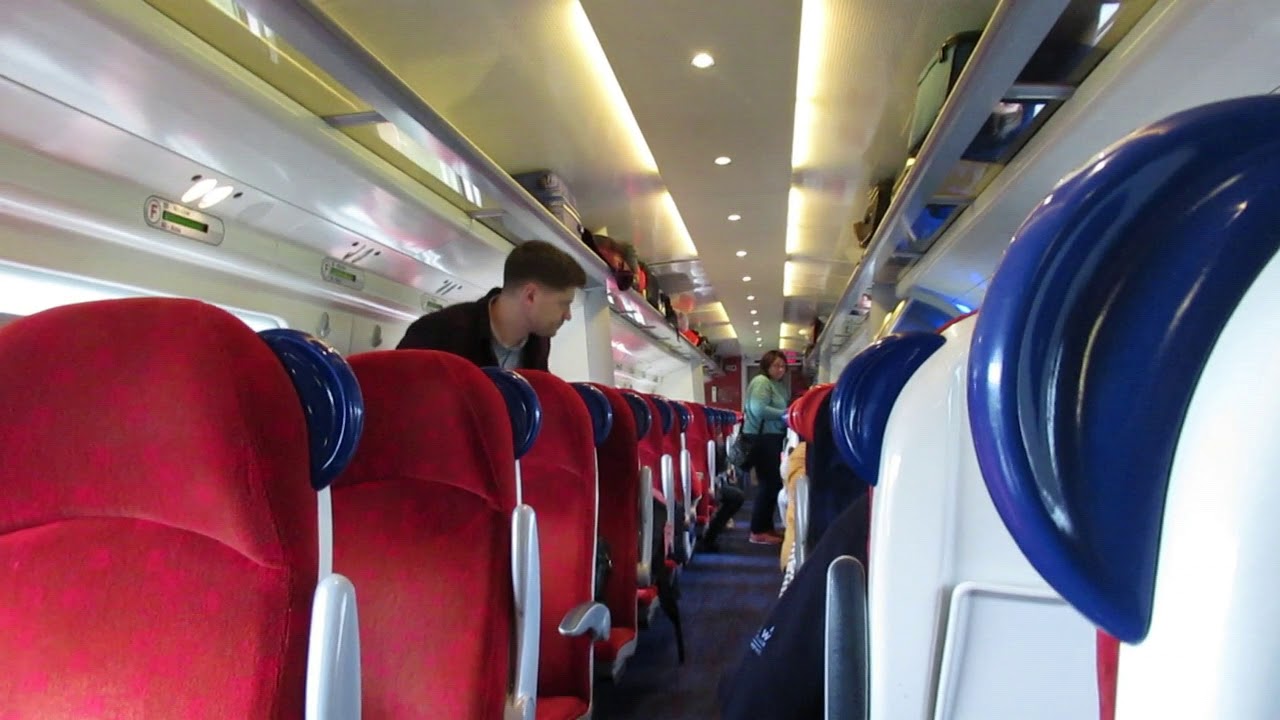 Объявления на борту поездов Pendolino от Virgin Trains