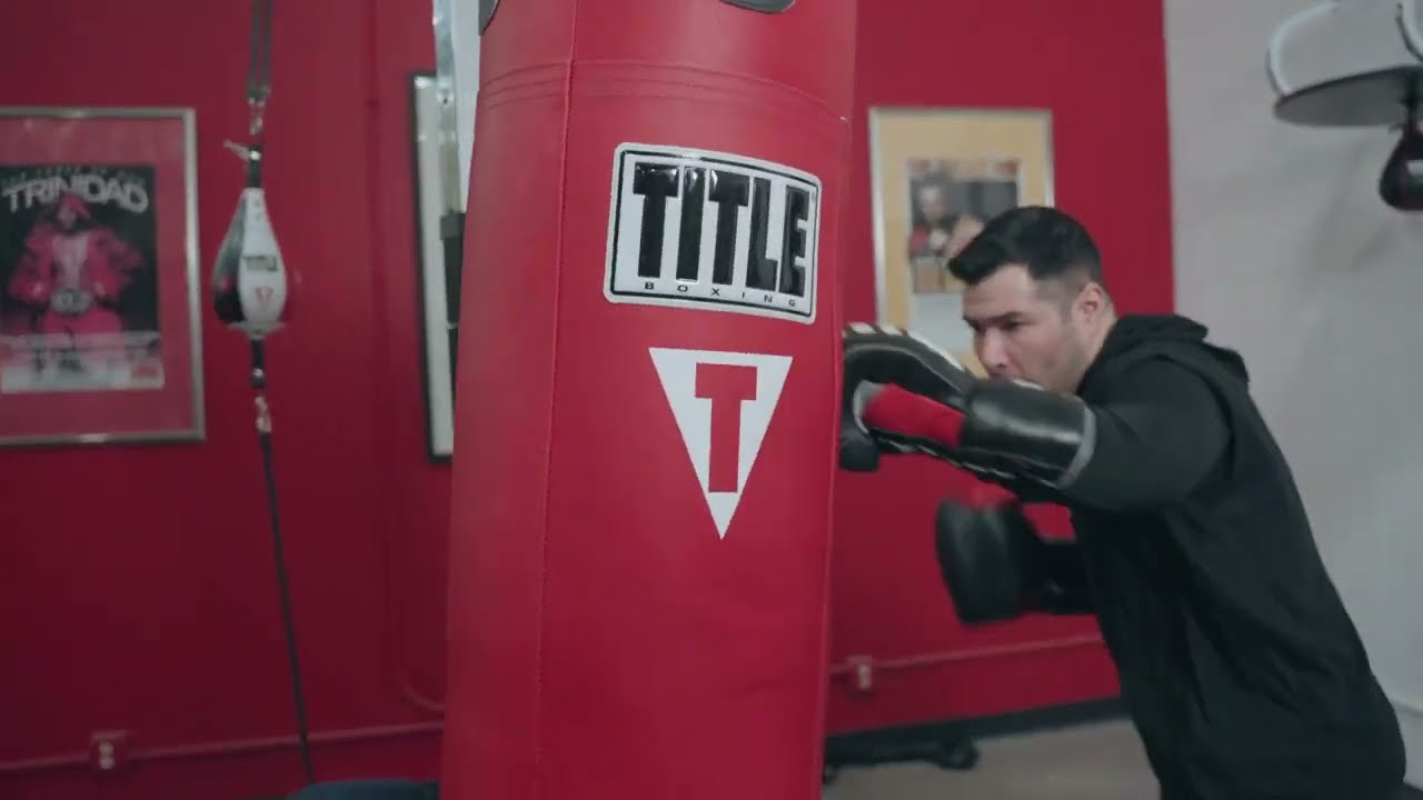 TITLE Boxing Double Trouble Heavy Bag Stand #DTHBSS