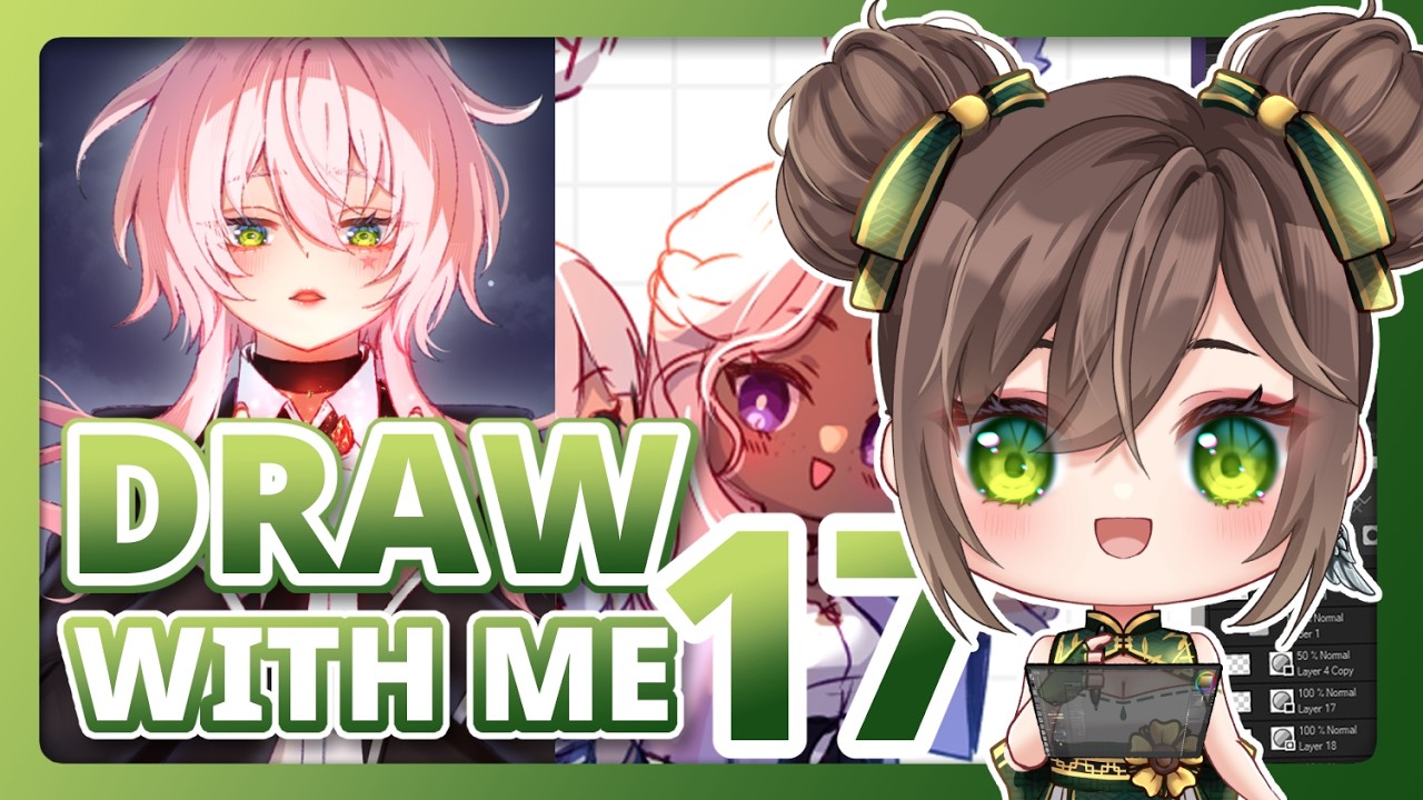 🐼🌻 [17]┊cozy arting ❤️ OC Sheet & CM Work!「 mic off 」