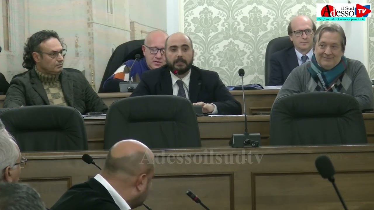 Consiglio Comunale di Lucera del 22 dicembre 2025 1 ª parte