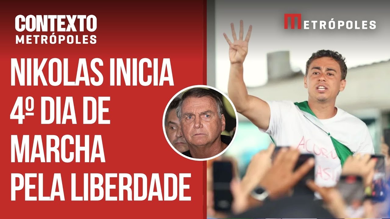 Marcha da Liberdade: Nikolas define local para ato em Brasília no domingo; saiba onde será