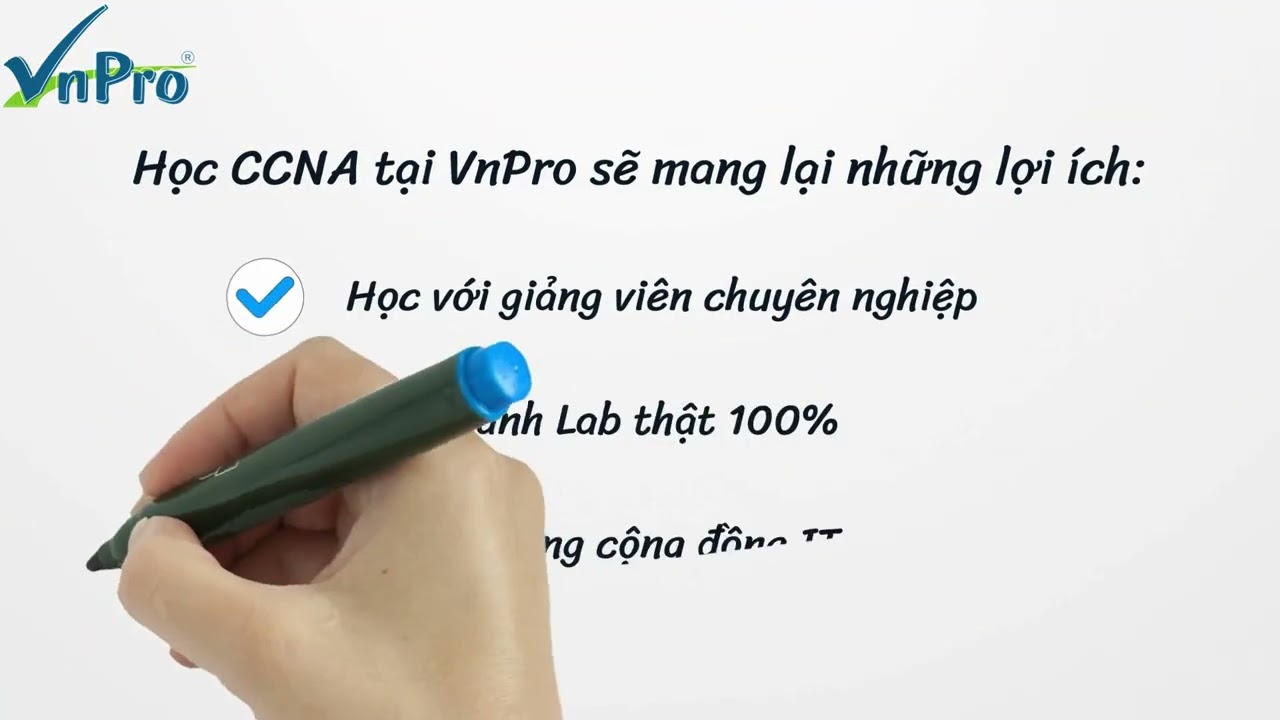 BẮT ĐẦU SỰ NGHIỆP IT VỚI CCNA OFFLINE TẠI VNPRO