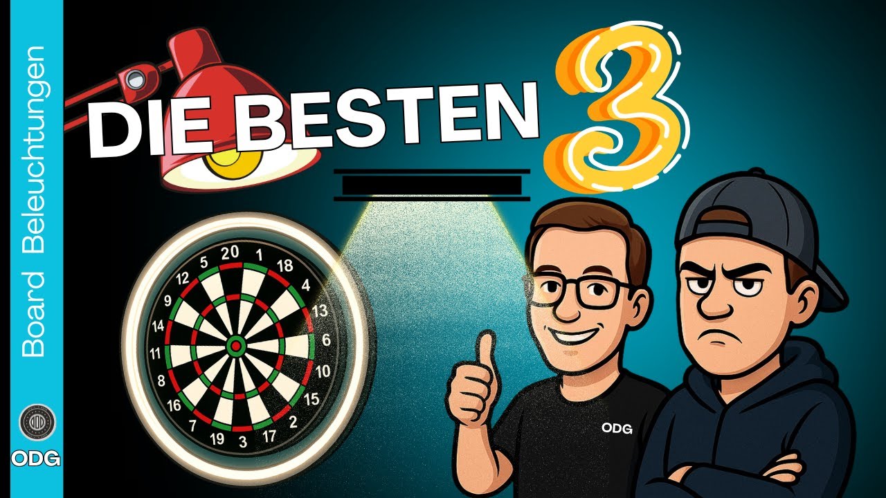 TOP Dartboard Beleuchtungen 2026: Meine Empfehlungen!