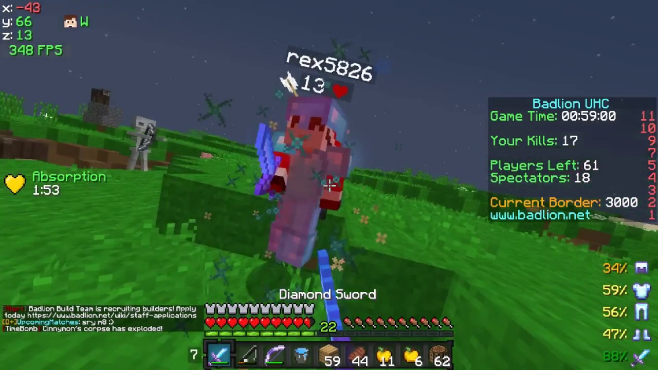 UHC HighLights #61 | run5826 (Badlion FFA)