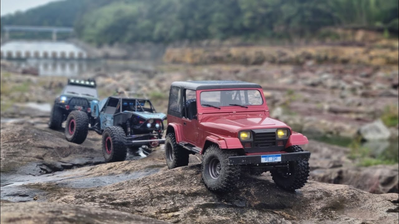 wltoys 104020 jeep cherokee, FMS mashigan, Gmade GOM rock crawling 251018 유수교