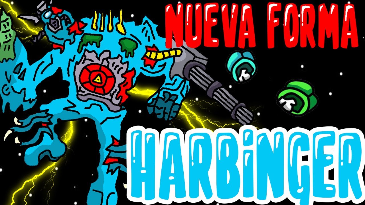 😱DESCUBRO la NUEVA FORMA de HARBINGER el IMPOSTOR MAQUINA en AMONG US (MI HISTORIA⚠️) | mapaxe