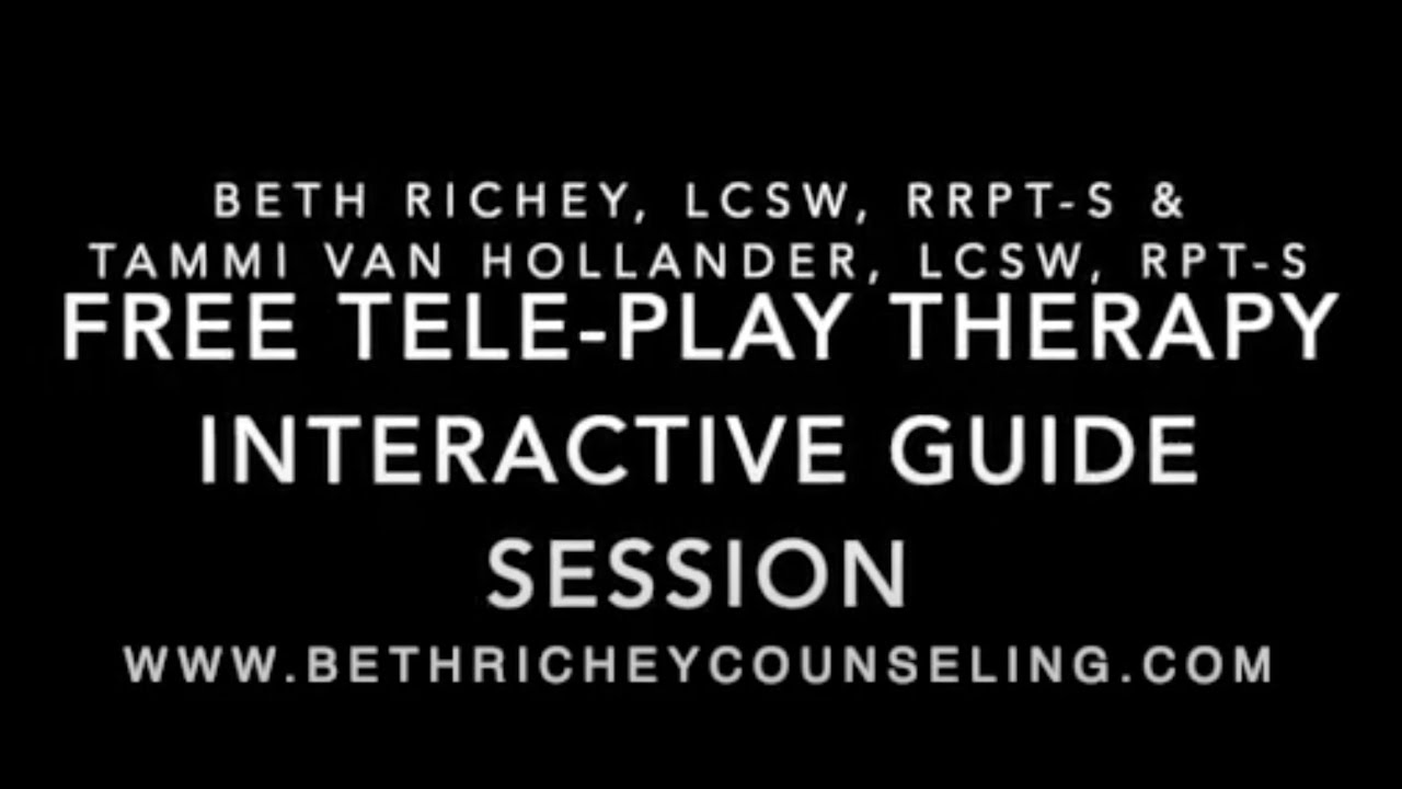 Free Tele-Play Therapy Instructional Guide