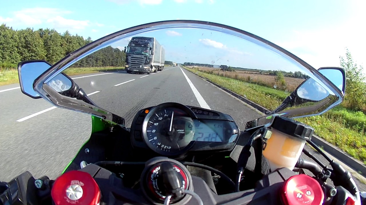 Kawasaki ZX6R 636 2016 acceleration 0-200kph