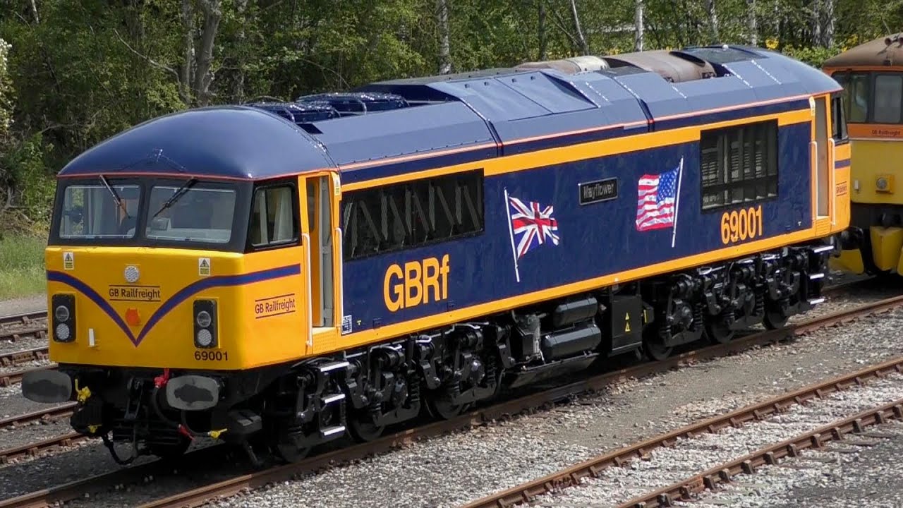 GBRf Class 69 - 69001 Mayflower Stabled & Shunting At Tonbridge Yard - Tuesday 15th June 2021