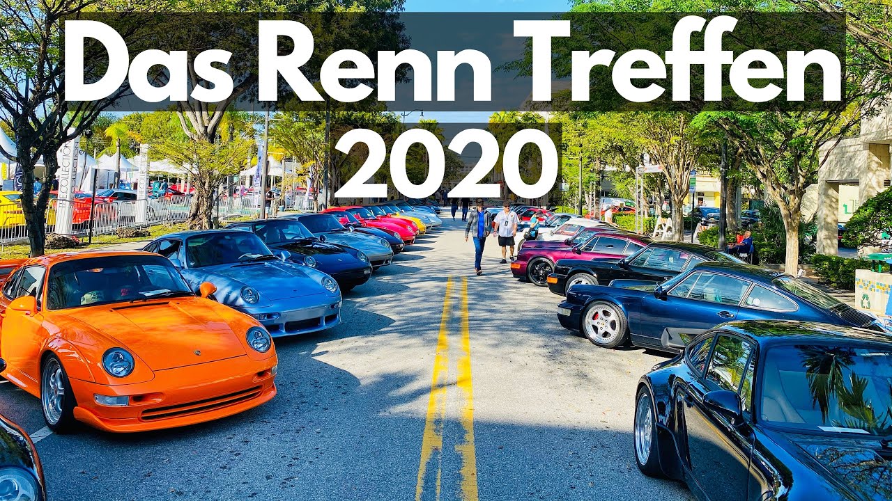 Das Renn Treffen 2020 - AMAZING Porsche Event in Miami, FL