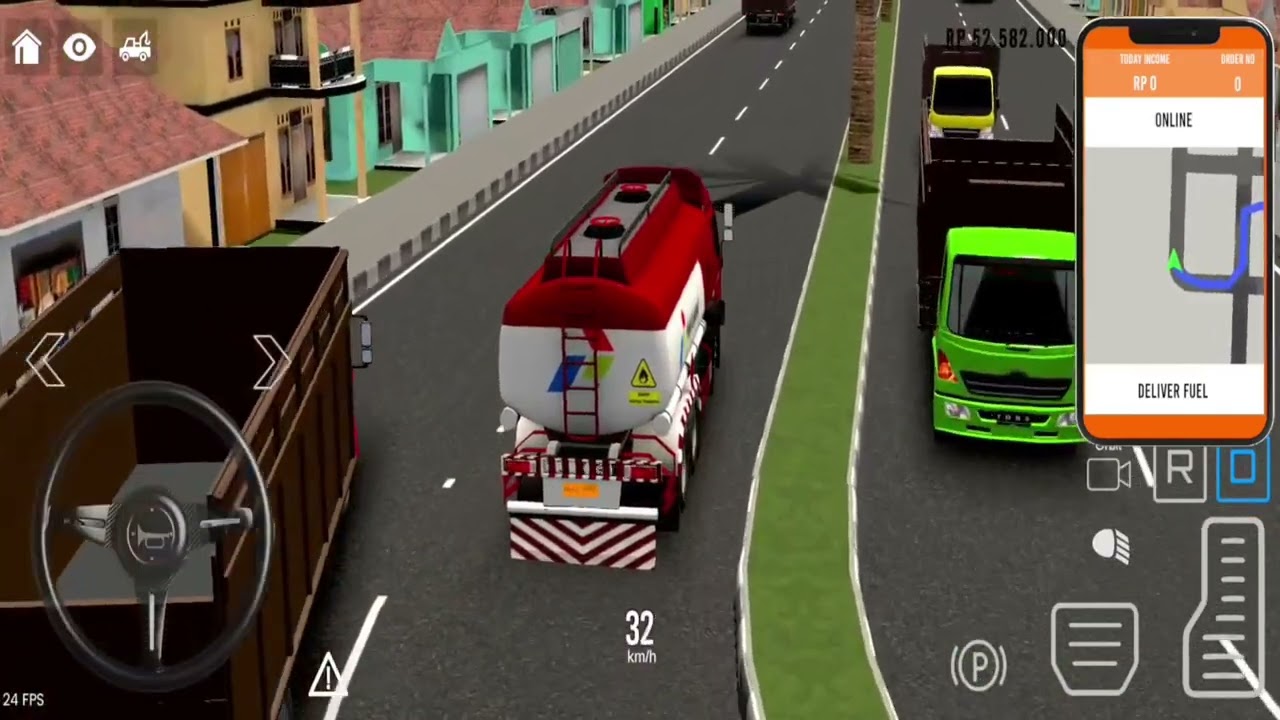 Truck Angkut Partamax - IDBS Truck Tangki Simulator