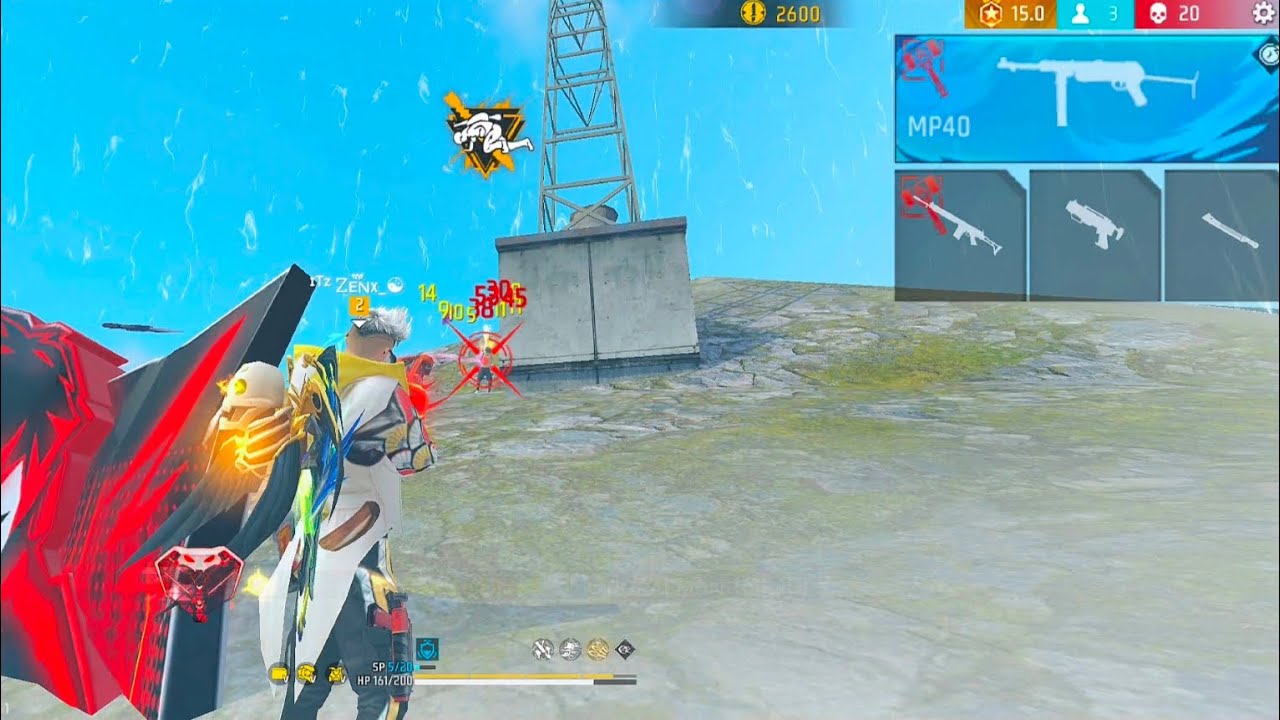 PEAK KING 👑 AUG + MP40 🎯 21Kill⚡| Solo Vs Squad Full Gameplay | Mobile 📱 Free Fire Old