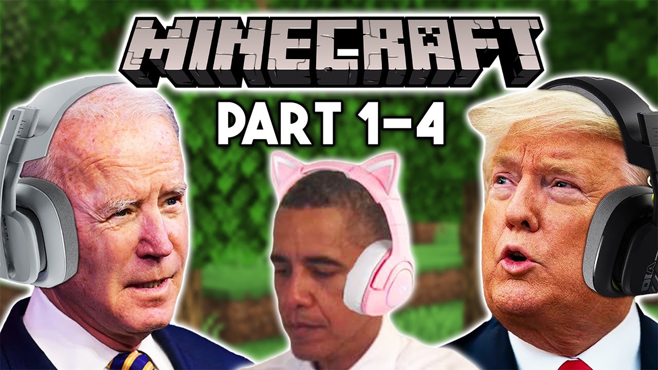 Presidents Play Minecraft 1-4 (Season 1)