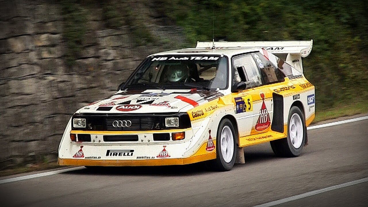 Audi Sport Quattro E2 Group B Sound - Rally Legend 2013