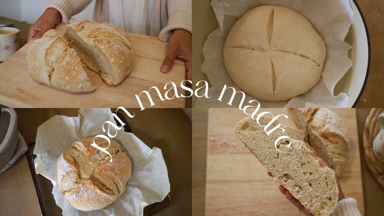¿CÓMO HACER UN PAN DE MASA MADRE PASO A PASO? | Sourdough | principiante