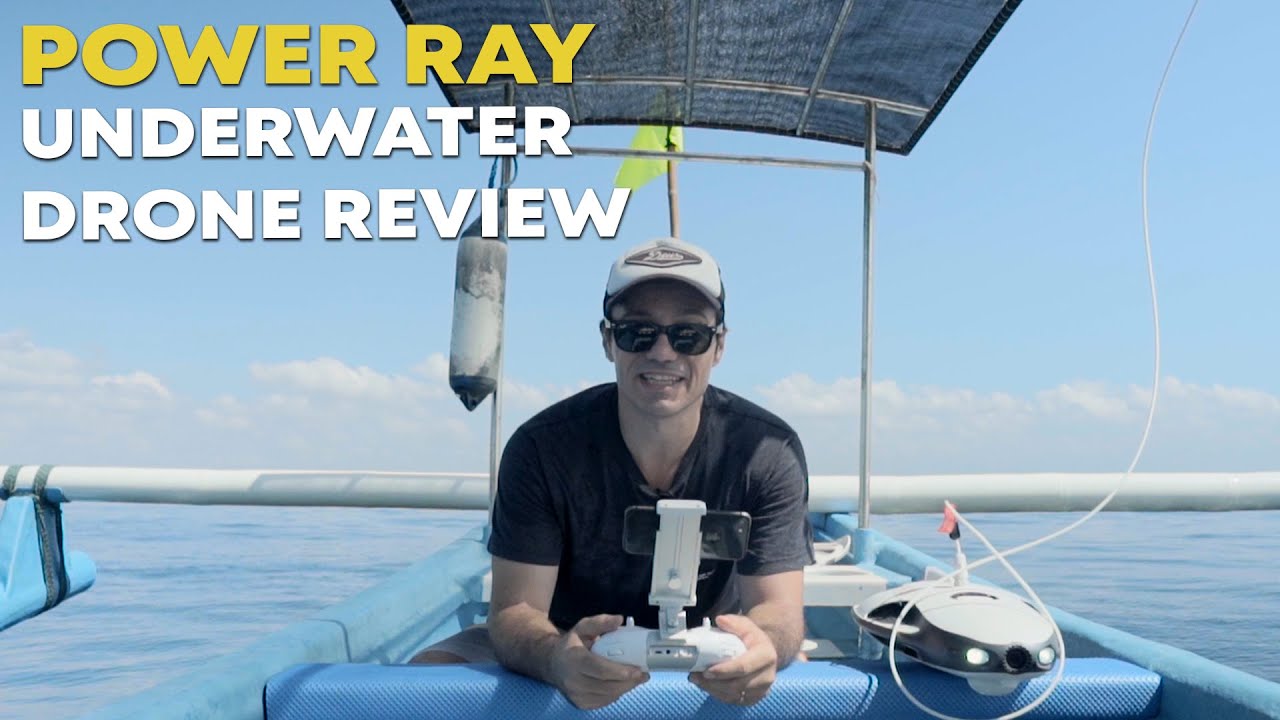 POWER RAY UNDERWATER DRONE REVIEW | BALI | INDONESIA