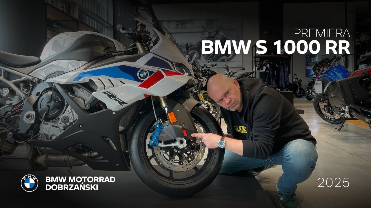 Premiera BMW S 1000 RR 2025 - prezentacja i om&oacute;wienie wersji | Dealer BMW Dobrzański Krak&oacute;w