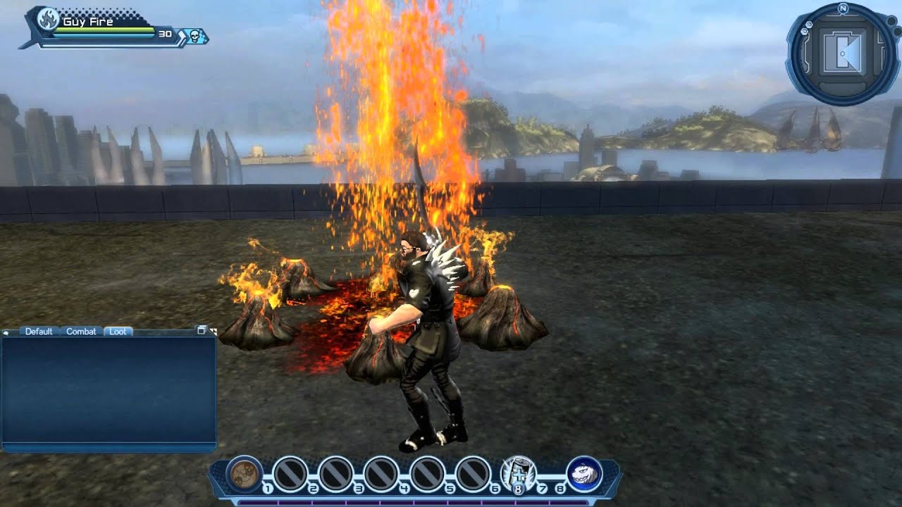 DCUO All New Fire Animations!