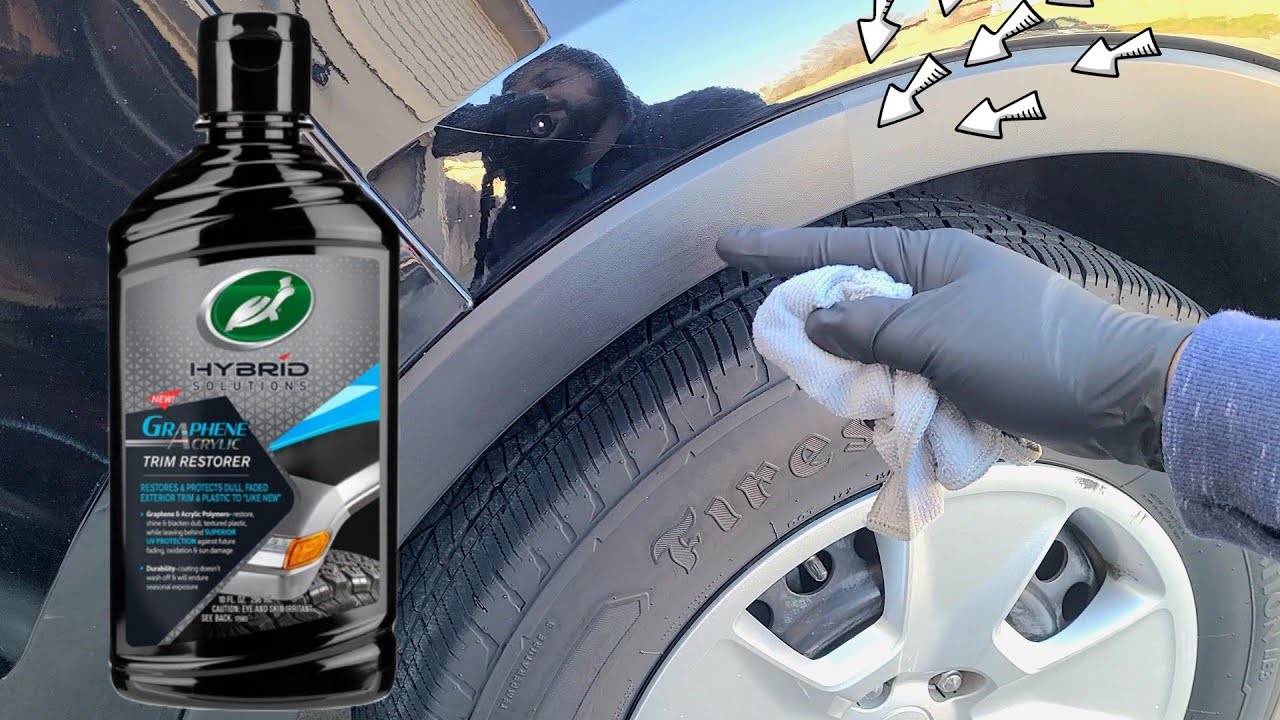 [НОВИНКА] Гибридное решение Graphene Acrylic TRIM RESTORER от Turtle Wax &mdash; лучше, чем Solution Fi...