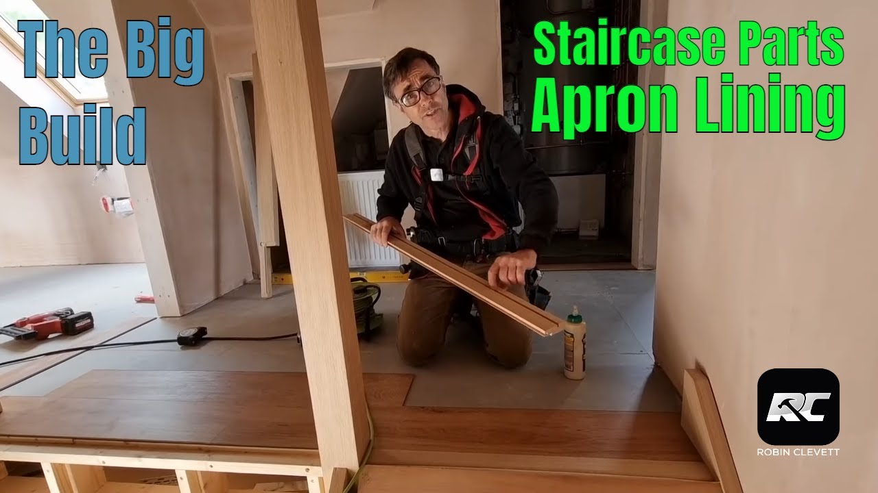 Staircase parts. The Apron lining for the Big Build Staircase