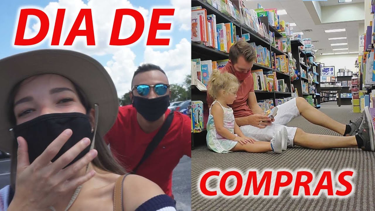 FOMOS ÁS COMPRAS + DIA COM O PAPAI