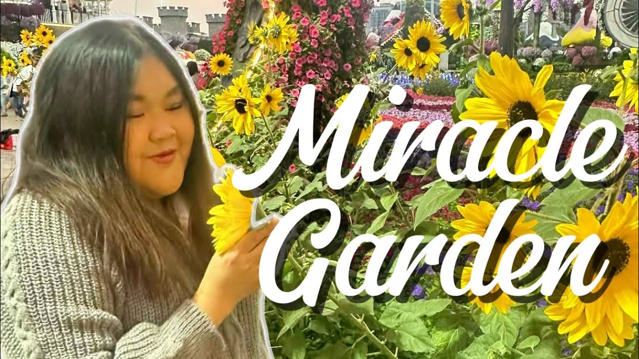 EXPLORING MIRACLE GARDEN IN DUBAI
