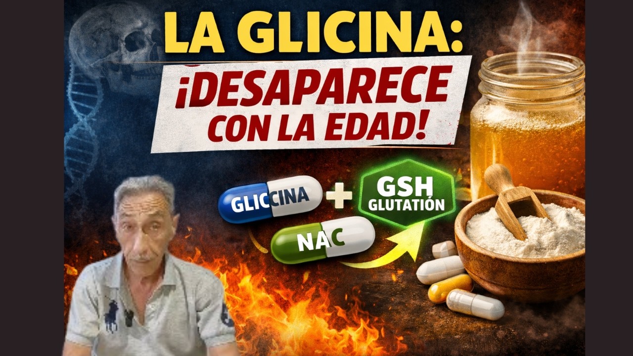 LA GLICINA: EL NUTRIENTE ANTIEDAD QUE TU CUERPO DEJA DE PRODUCIR