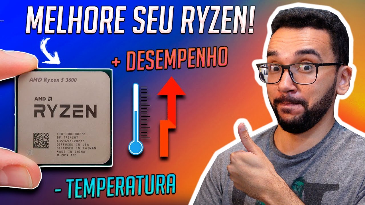 MAIOR Desempenho e MENOR Temperatura: Melhorando seu RYZEN 5 3600 - Overclock e Undervolt