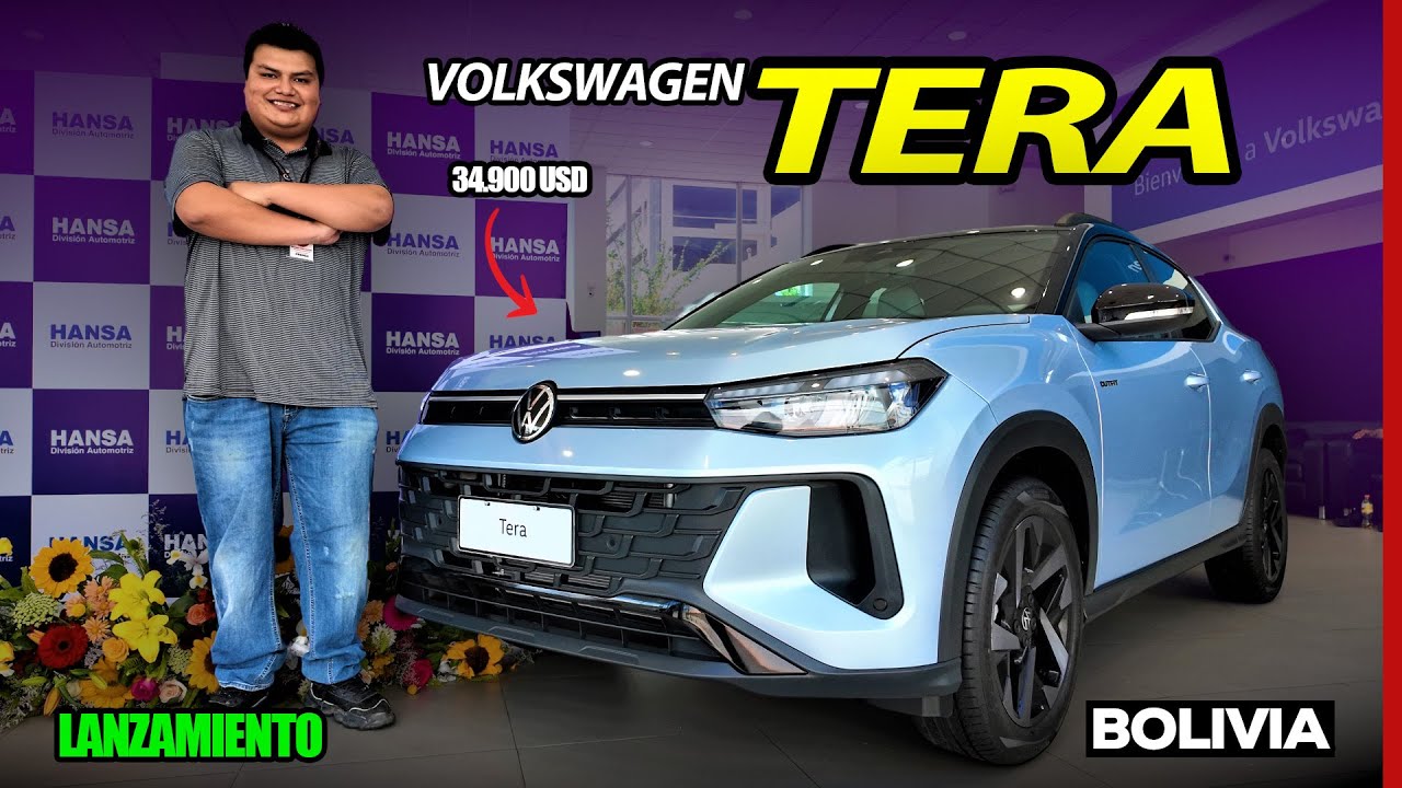 😯VOLKSWAGEN TERA: ¿mejor que una Suzuki Fronx? Primer Vistazo|Motores Bolivianos