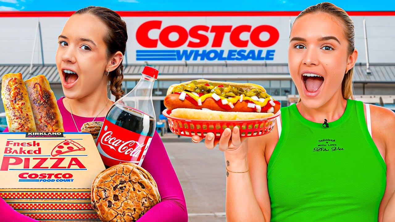 Only Eating COSTCO FOOD For 24 HOURS!
