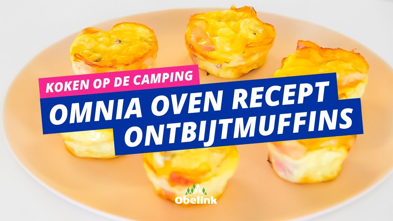 Omnia oven recept | Ontbijtmuffins | Obelink Vrijetijdsmarkt