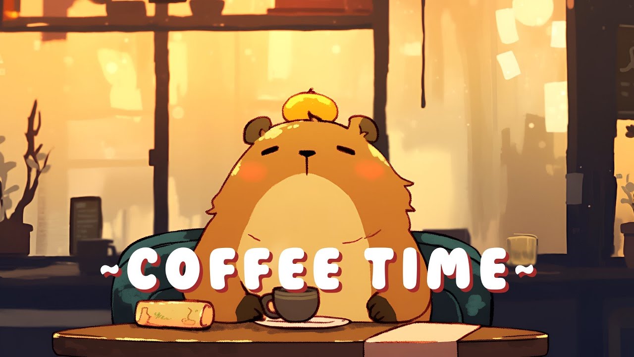 Capybara Beat Station - Relaxing Jazz Hop Collection ~ Calm Energy ~ 🦫 🌙 📖