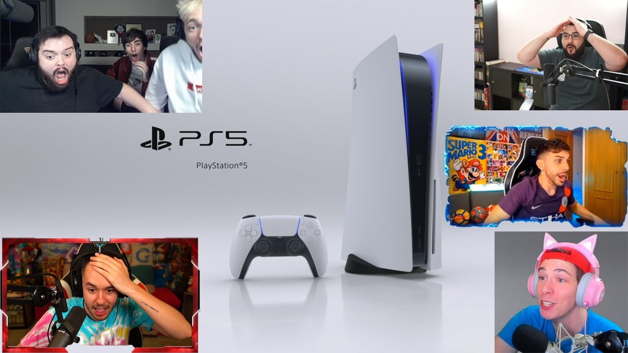 Streamers reaccionan a PLAYSTATION 5 (Ibai, DjMaRiiO, TheGrefg...)