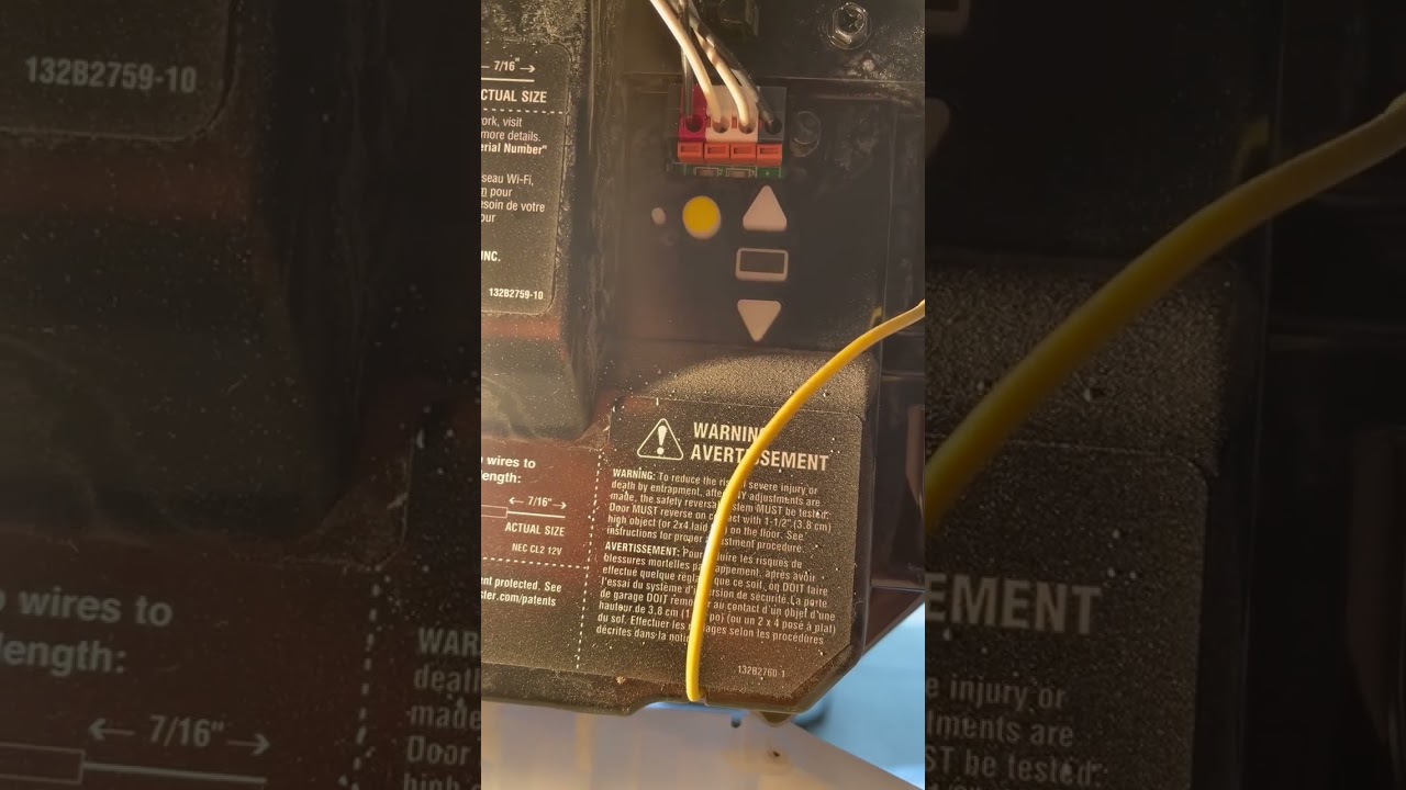create the wifi access point of the garage door opener (with the MyQ and wifi logo)