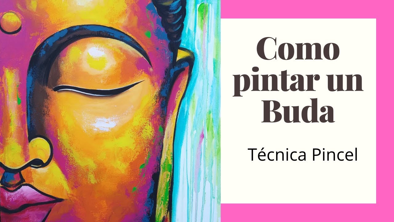 Painting Buda abstract