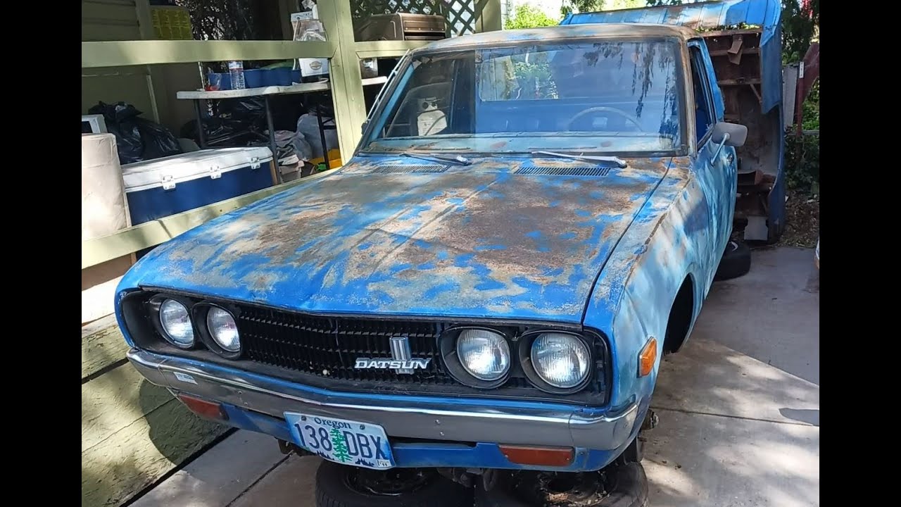 1975 Datsun 620 L20B RevUp Interior Oregon UPDATE