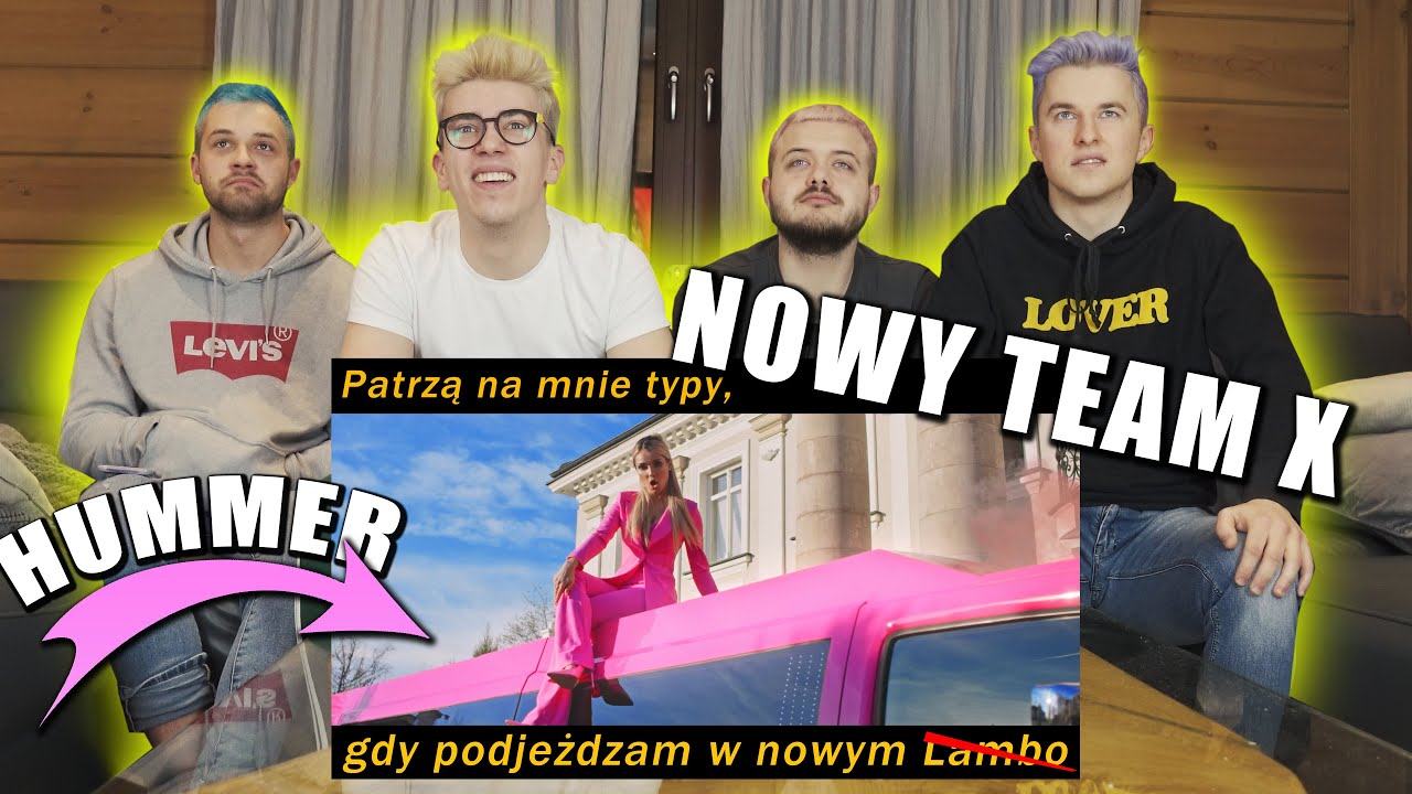 MOJA REAKCJA NA NOWY TEAM X | Kacper Blonsky