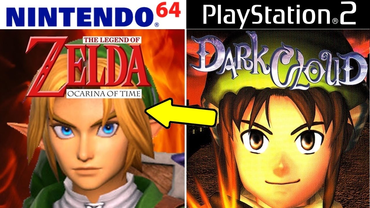 O JOGO DE PS2 QUE COPIOU O ZELDA (Dark Cloud)