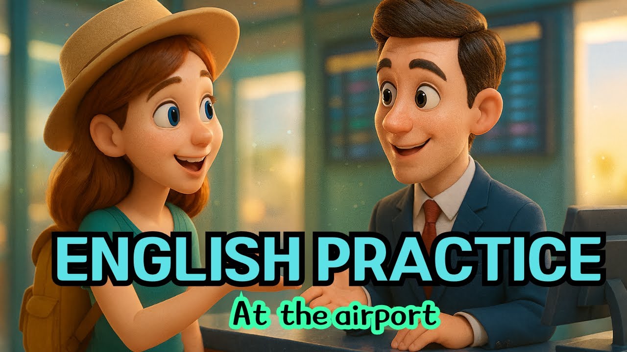 English Conversation Practice | How to Check In at the Airport in English ✈️