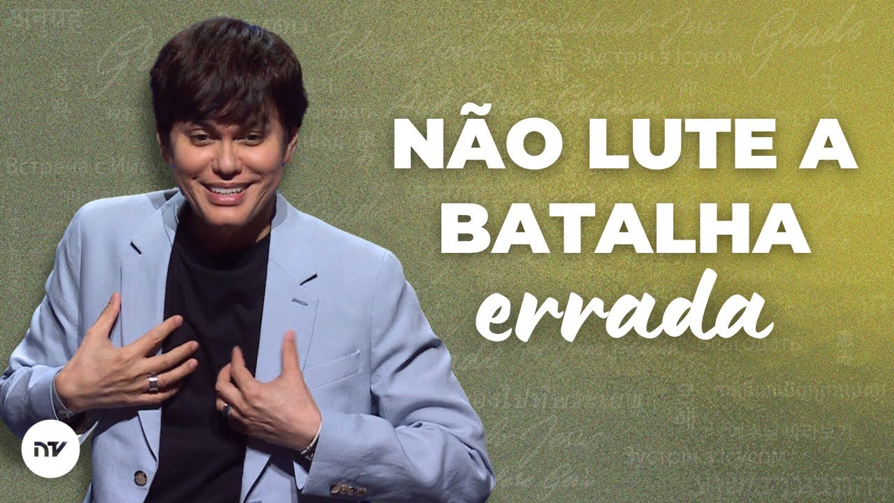 Confie no Caminho da Graça | Joseph Prince | New Creation TV Português