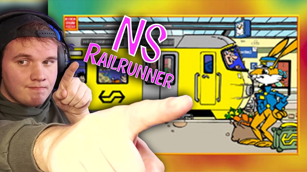 IK SPEELDE mijn favoriete TREINENSPEL ooit // NS Railrunner //