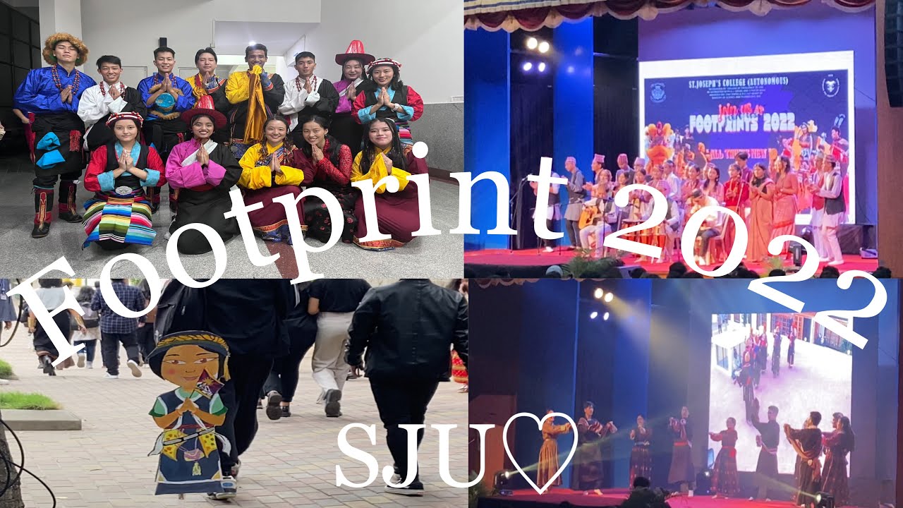 Footprint 2022 || SJU || Trungkar celebration || Fashion show || Bangalore || University student ||