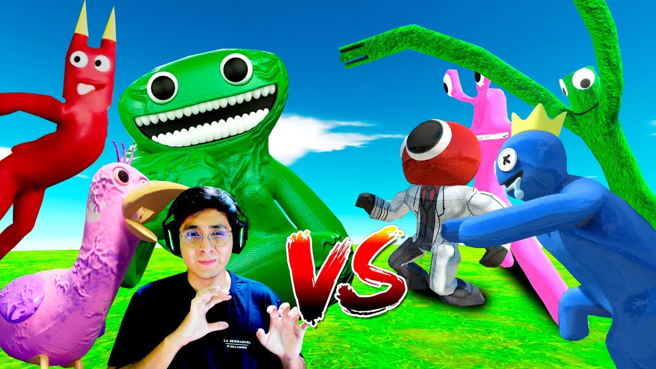 GARTEN OF BANBAN vs RAINBOW FRIENDS | Simulador de batallas epicas | JehxTp