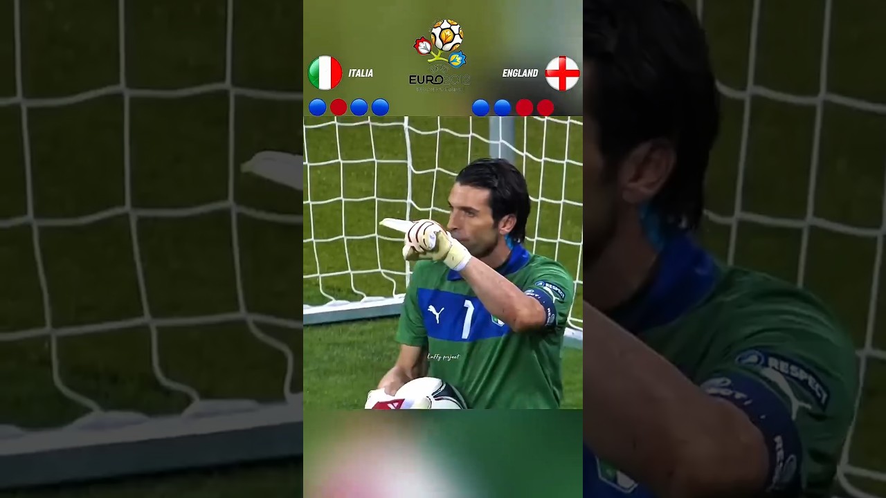 FULL Penalty Shootout &ndash; Italia vs England | EURO 2012